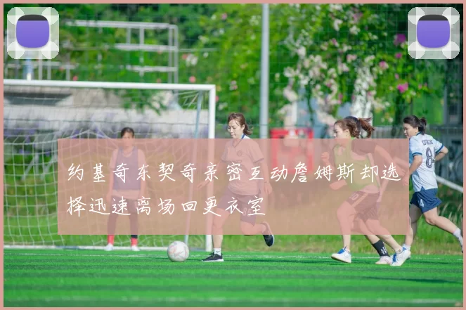 约基奇东契奇亲密互动詹姆斯却选择迅速离场回更衣室